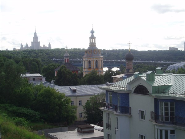013-Вид на Андреевский монастырь, 25 июня 2008 года